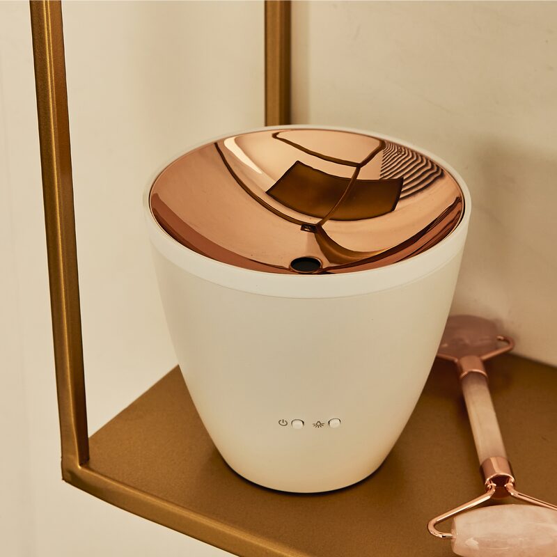 Diffuseur d'huiles essentielles ZOE coloris blanc