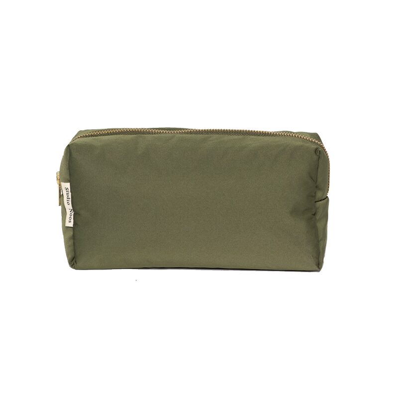 Trousse de toilette PUFFY coloris olive