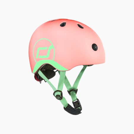 SCOOT & RIDE Casque de protection KIDS XS coloris pêche