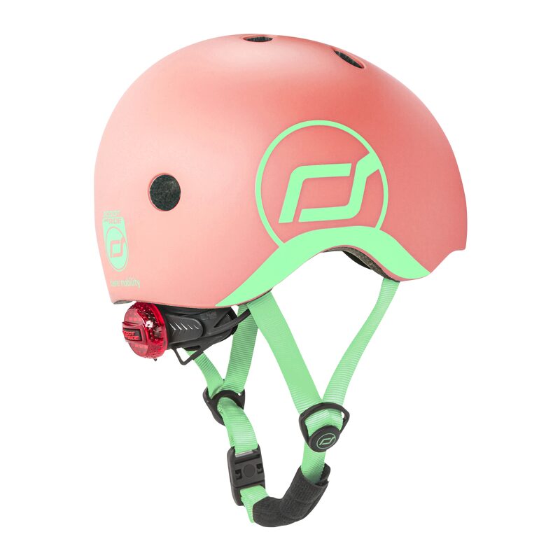 Casque de protection KIDS XS coloris pêche