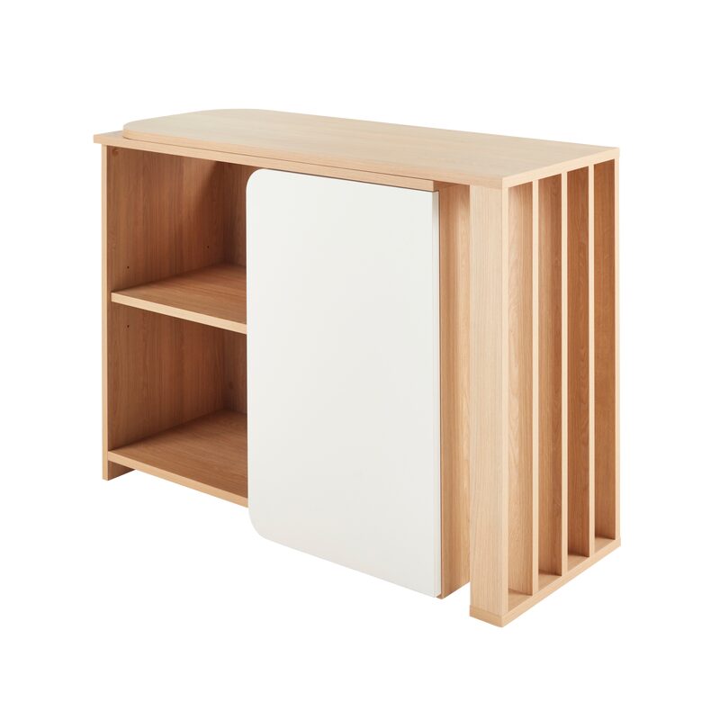 Bureau modulable SPACE coloris pierre de lune