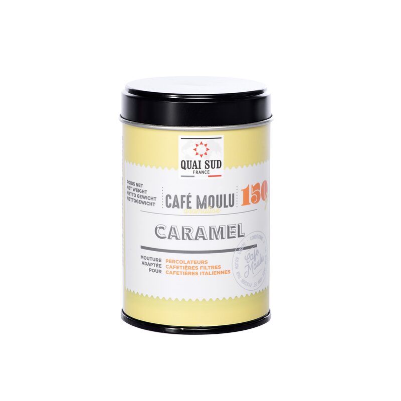 Café MOULU AROMATISÉ CARAMEL