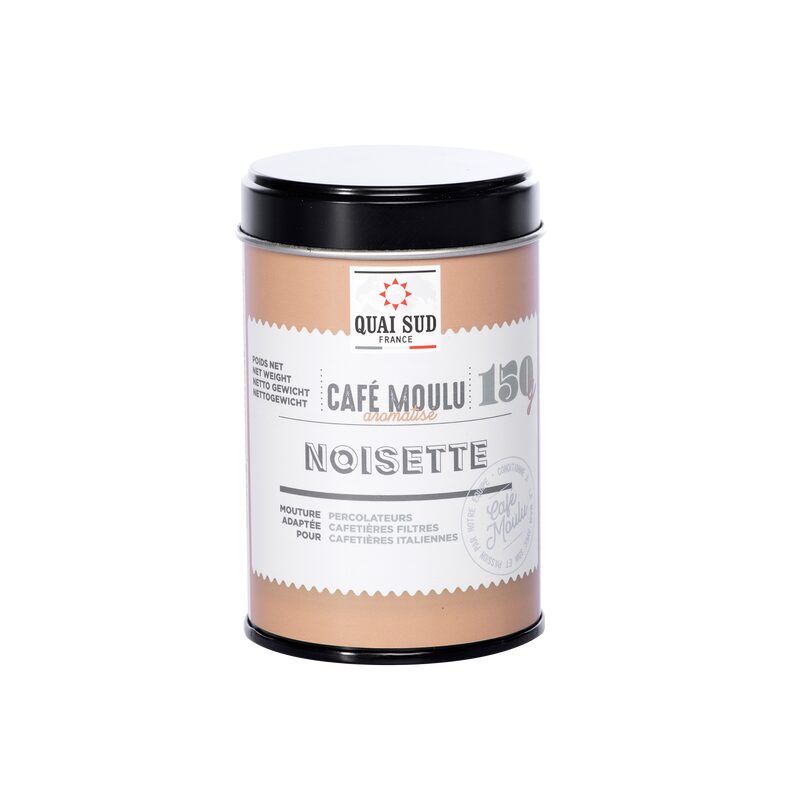 Café MOULU AROMATISÉ NOISETTE