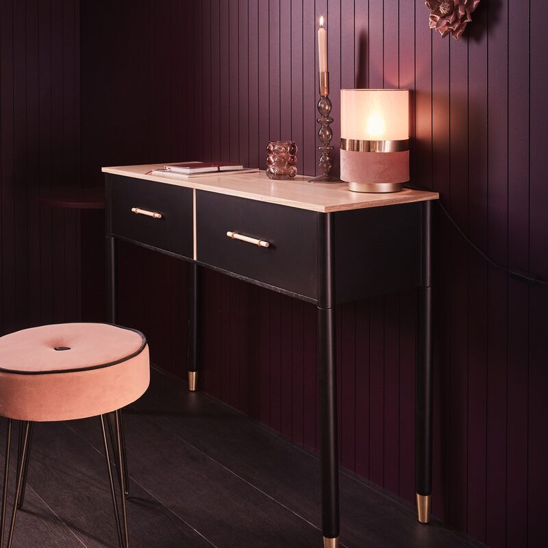 Console CLORINDA coloris noir