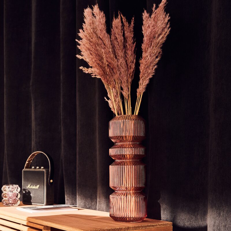 Vase LERWICK coloris rouge argile