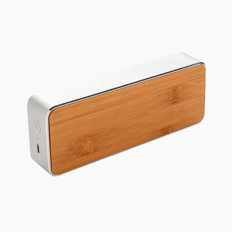 Enceinte BAMBOO coloris blanc