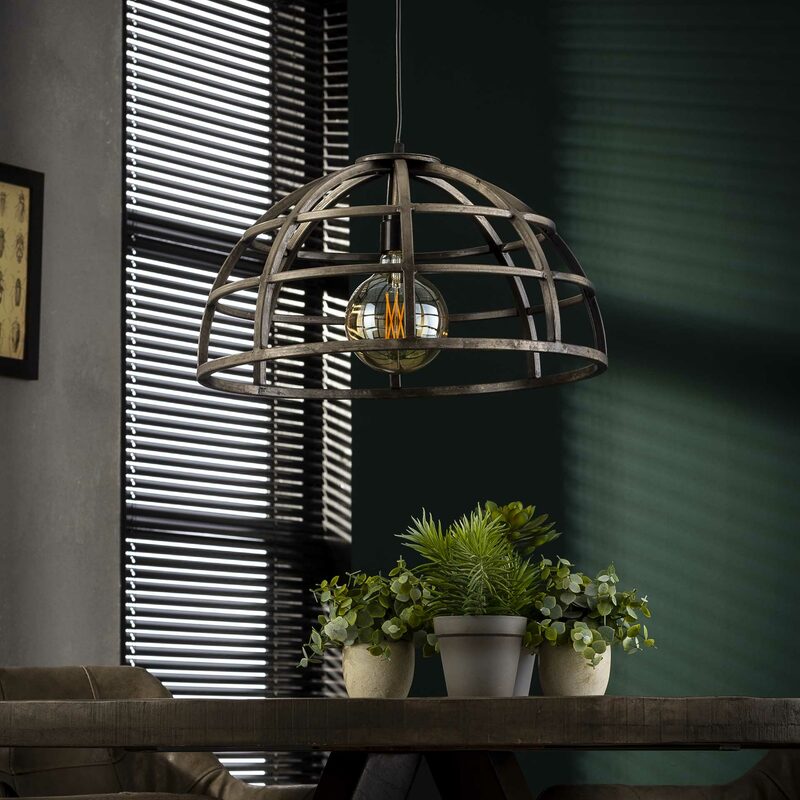 Suspension DOMIO coloris transparent 25 x 50 cm