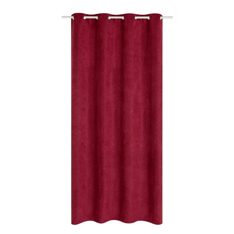 Rideau thermique KINLEY coloris marsala 140 x 260 cm