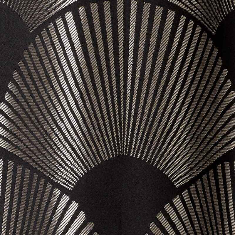 Rideau LALIK coloris noir 140 x 260 cm