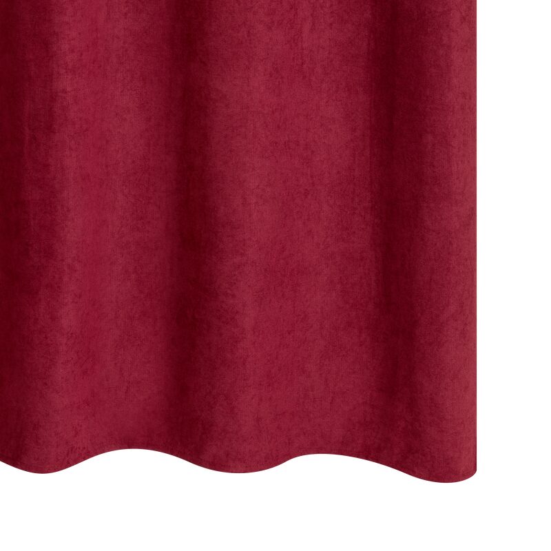 Rideau thermique KINLEY coloris marsala 140 x 260 cm