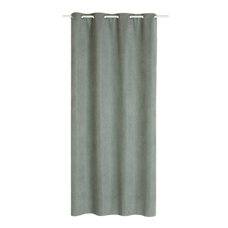 Rideau thermique KINLEY coloris vert de gris 140 x 260 cm
