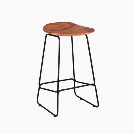 Tabouret de plan de travail LIAM coloris acacia