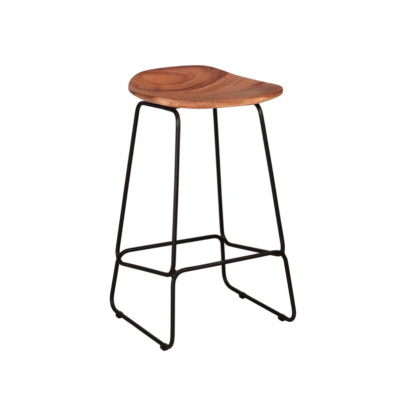 Tabouret de plan de travail LIAM coloris acacia