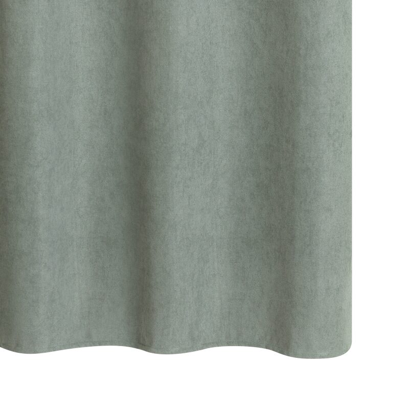 Rideau thermique KINLEY coloris vert de gris 140 x 260 cm