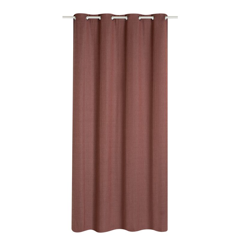 Rideau DAVILIEN coloris cognac 140 x 260 cm