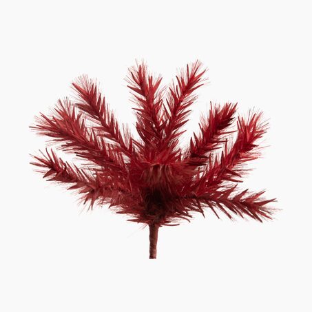 Amadeus Cades Fleur artificielle SIENNA coloris rouge