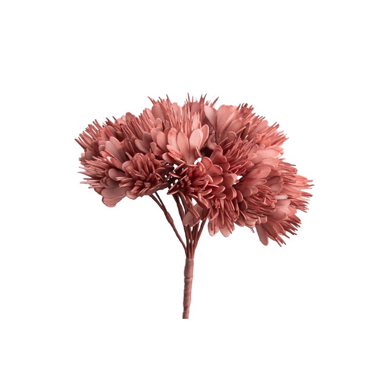 Fleur artificielle AYA coloris rouge