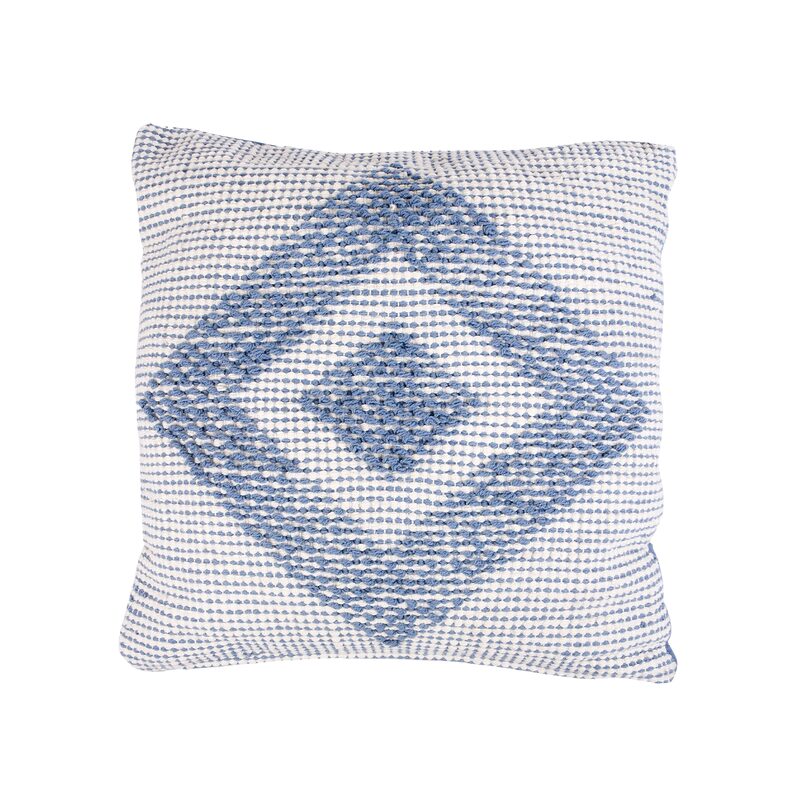 Coussin FARO coloris marine 45 x 45 cm