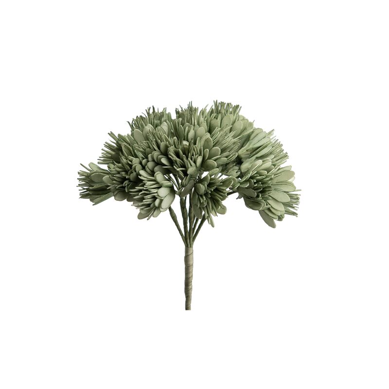 Fleur artificielle AYA coloris vert