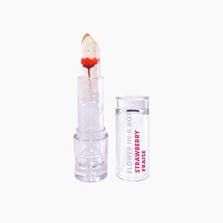 Inuwet Baume à lèvres FLEURS - FRAISE fraise