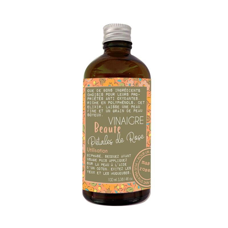 Soin visage VINAIGRE DE BEAUTE AUX PETALES DE ROSE Rose