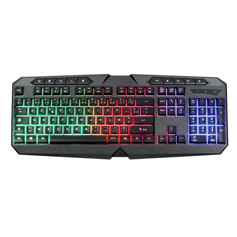 Clavier GAMING coloris noir