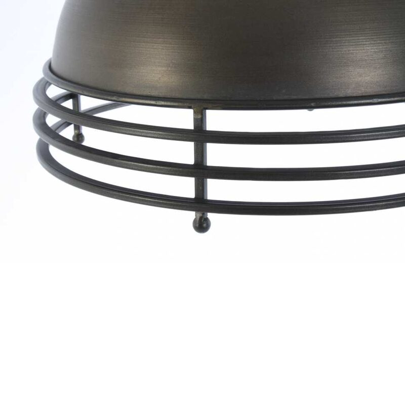Suspension OKLA coloris argent 40 x 38 cm