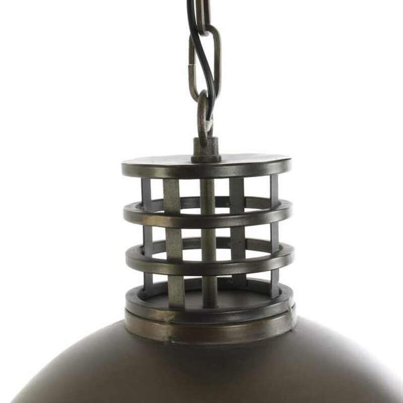 Suspension OKLA coloris argent 40 x 38 cm