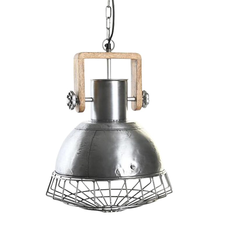 Suspension LIVERPOOL coloris argent 44 x 31 cm