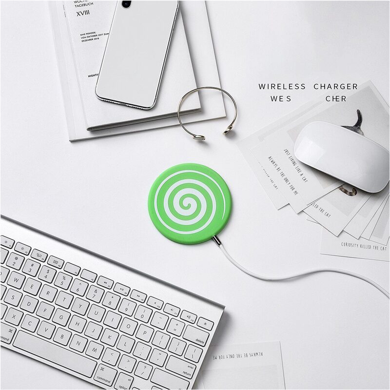 Chargeur LOLLIPOP coloris vert