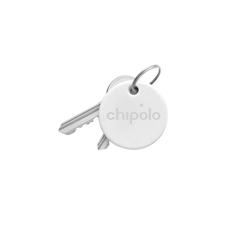 Porte clef CHIPOLO coloris blanc