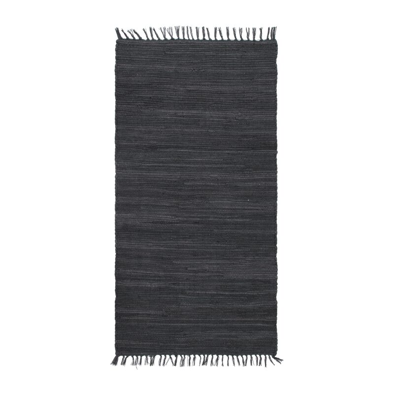 Tapis TINA coloris gris foncé 120 x 180 cm