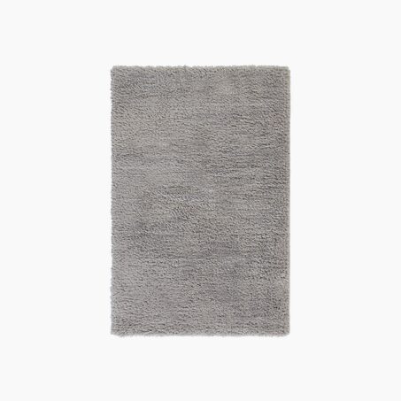 Tapis MARY coloris gris 60 x 90 cm