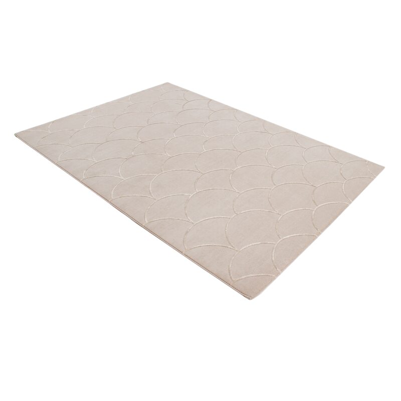 Tapis MILLIE coloris crème 133 x 190 cm