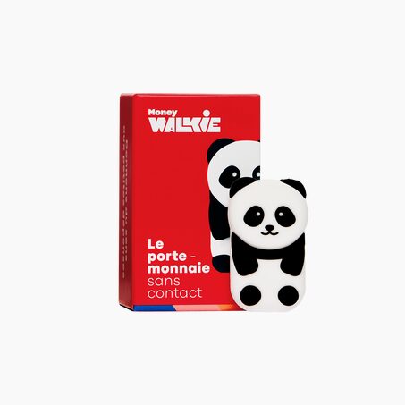 Objet connecté MONEY WALKIE PANDA blanc