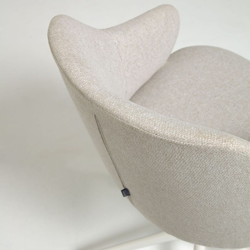 Chaise de bureau SOFT coloris gris