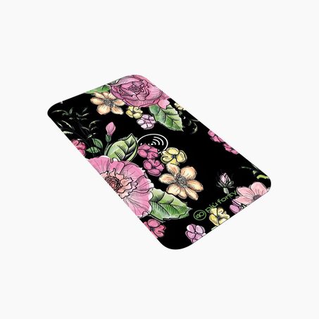PIU FORTY Chargeur CHARGEUR INDUCTION - FLEURIS noir