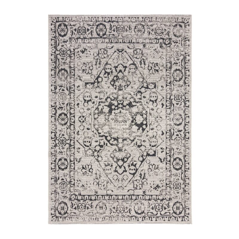 Tapis FUERA coloris gris beige 160 x 230 cm