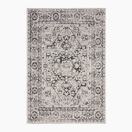 Flair Rugs Tapis FUERA coloris gris beige 160 x 230 cm