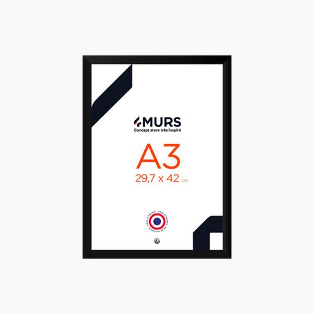 4MURS Cadre photo NOIR 29,7 x 42 cm