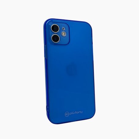 PIU FORTY Coque de téléphone COQUE TPU IPHONE 12 BLEU FLUO bleu
