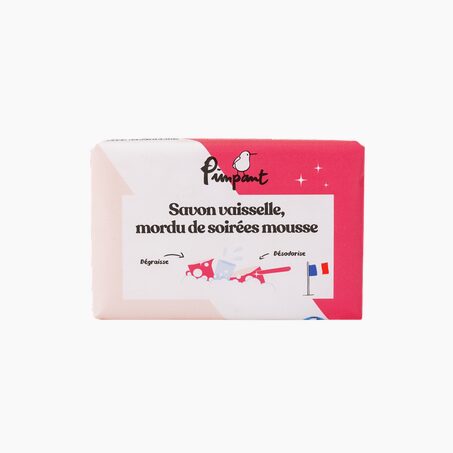 Pimpant Savon solide vaisselle SOIREE MOUSSE