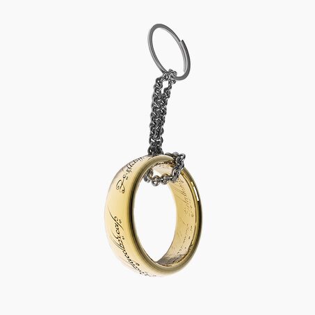 ABYstyle Porte clef L'ANNEAU coloris or