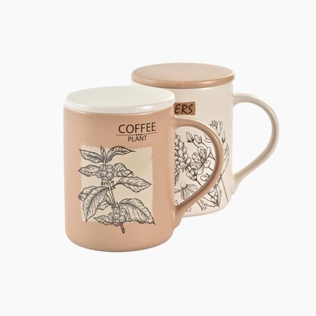 Mug BOTANIQUE coloris multicolore diamètre 8 cm