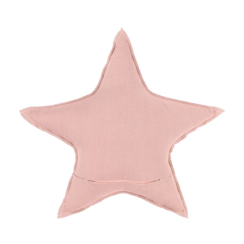 Coussin STAR coloris rose 50 x 50 cm