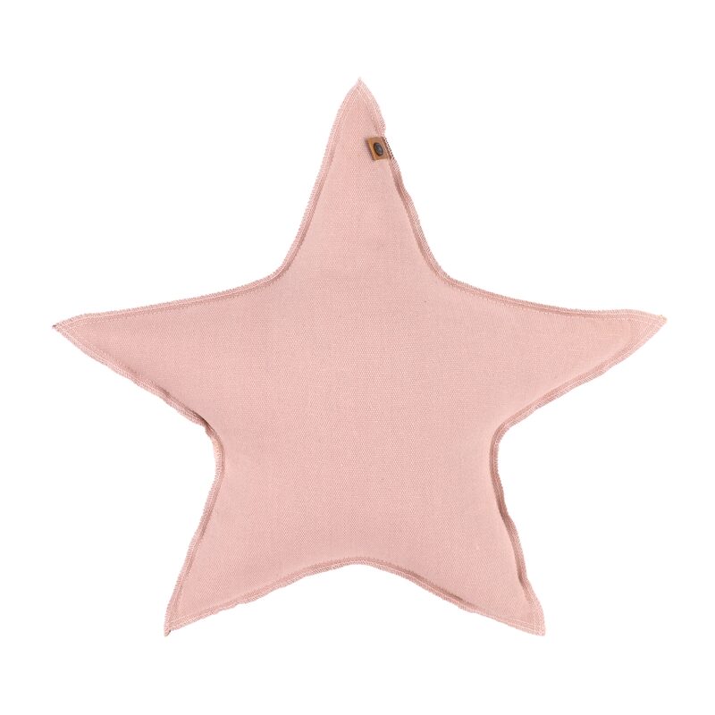 Coussin STAR coloris rose 50 x 50 cm