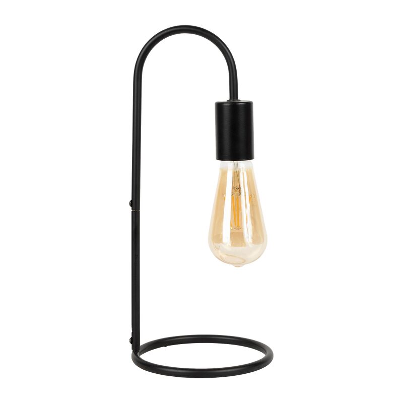 Lampe à poser SUN coloris noir 36 x 15 cm