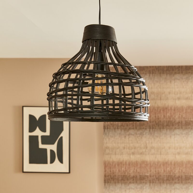 Suspension POCITO coloris noir 35 x 42 cm