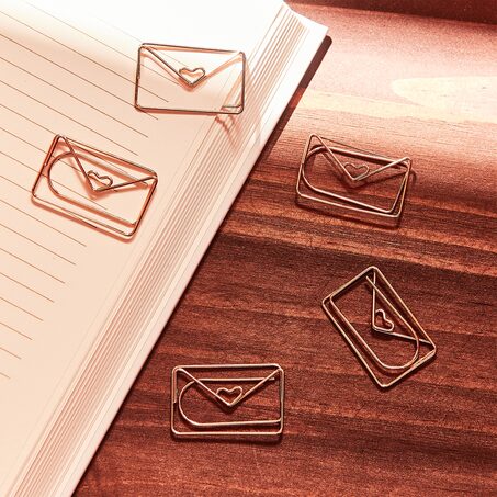 Suck Uk Clipboard ENVELOPPE coloris rose gold