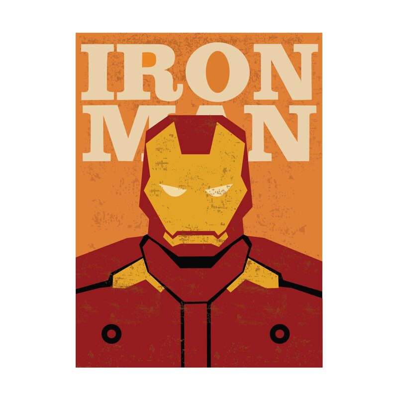 Affiche IRON MAN 30 x 40 cm